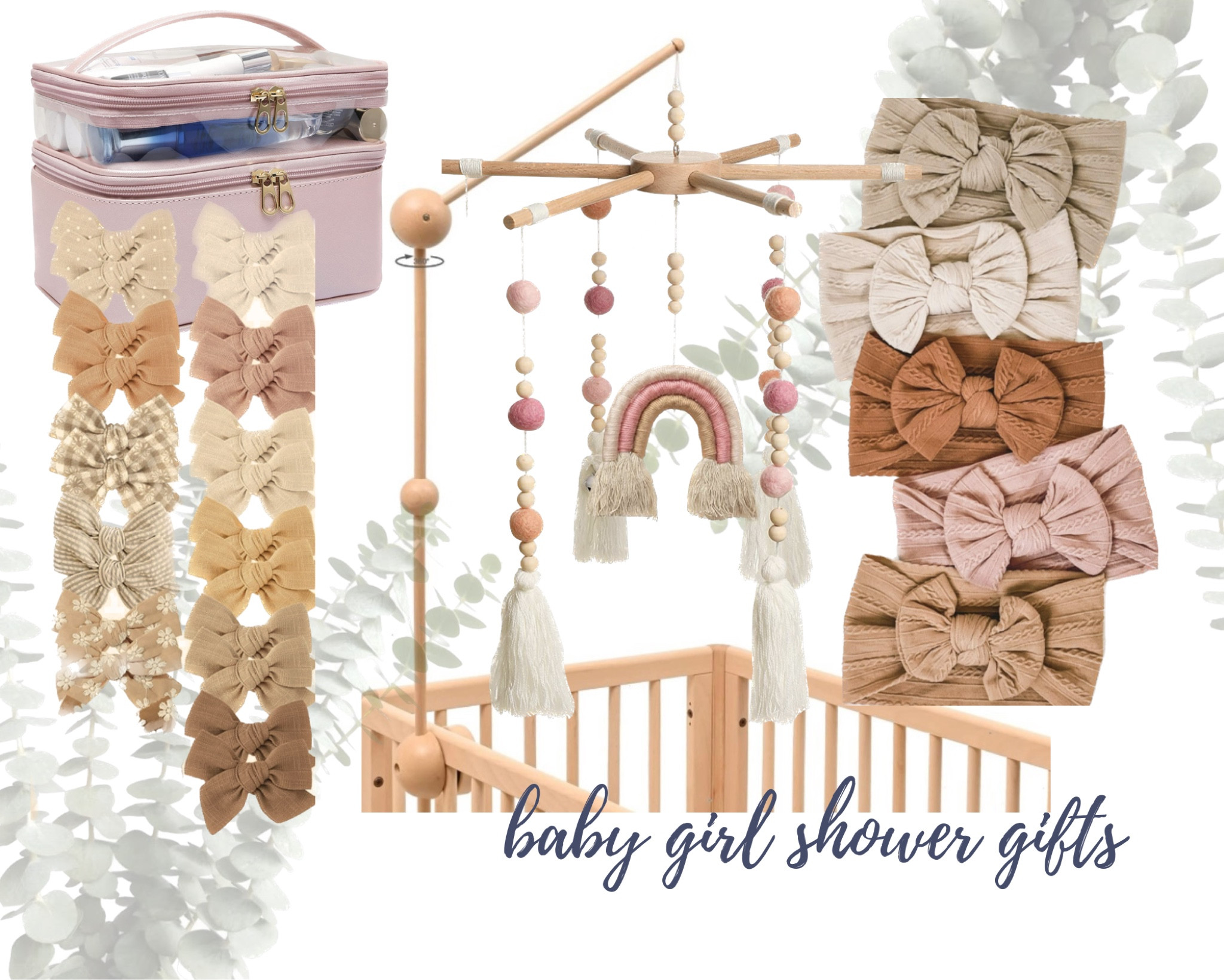 Baby fever over here ✨ 😩 How cute is all this boho baby stuff! I have given as gifts recently and the moms-to-be have loved the headbands and bows. 🎀 I use the makeup bag as an organizer for all the hair accessories and put in a hand sanitizer and head to toe body wipes in the top clear portion!

#LTKbaby #LTKGiftGuide #LTKunder50