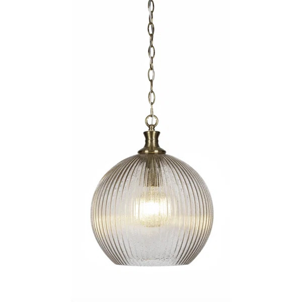 Bafford 1 - Light Single Globe Pendant | Wayfair North America
