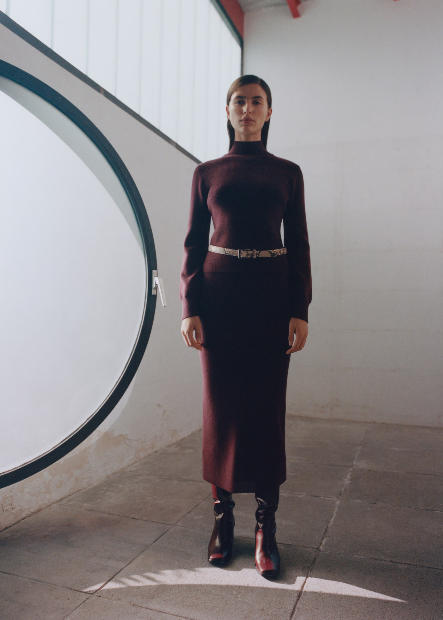 Ribbed midi skirt - Women | MANGO United Kingdom | MANGO (UK)