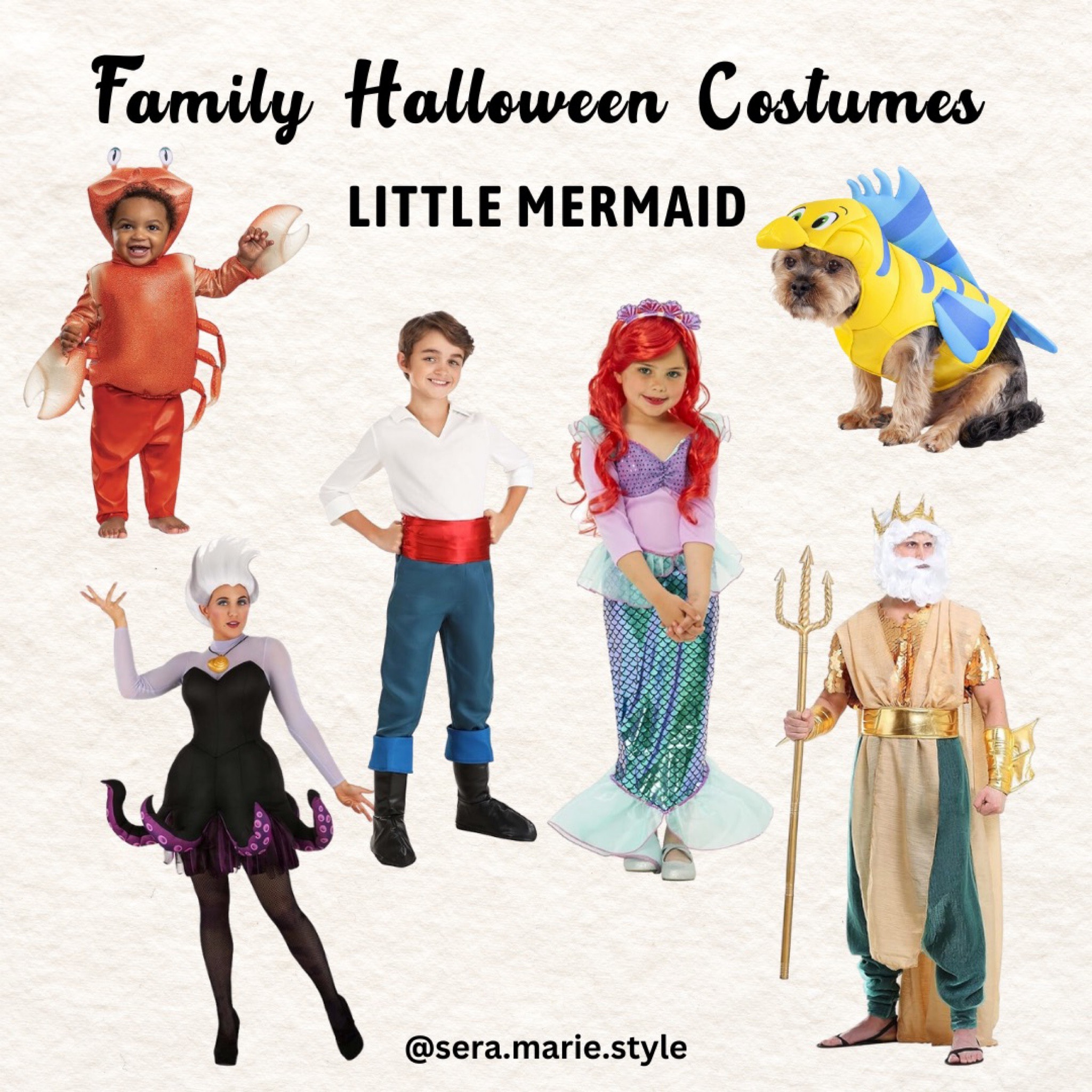 Amazon Family Halloween Costumes 
Littler mermaid costumes 

#LTKfamily #LTKSeasonal #LTKHalloween