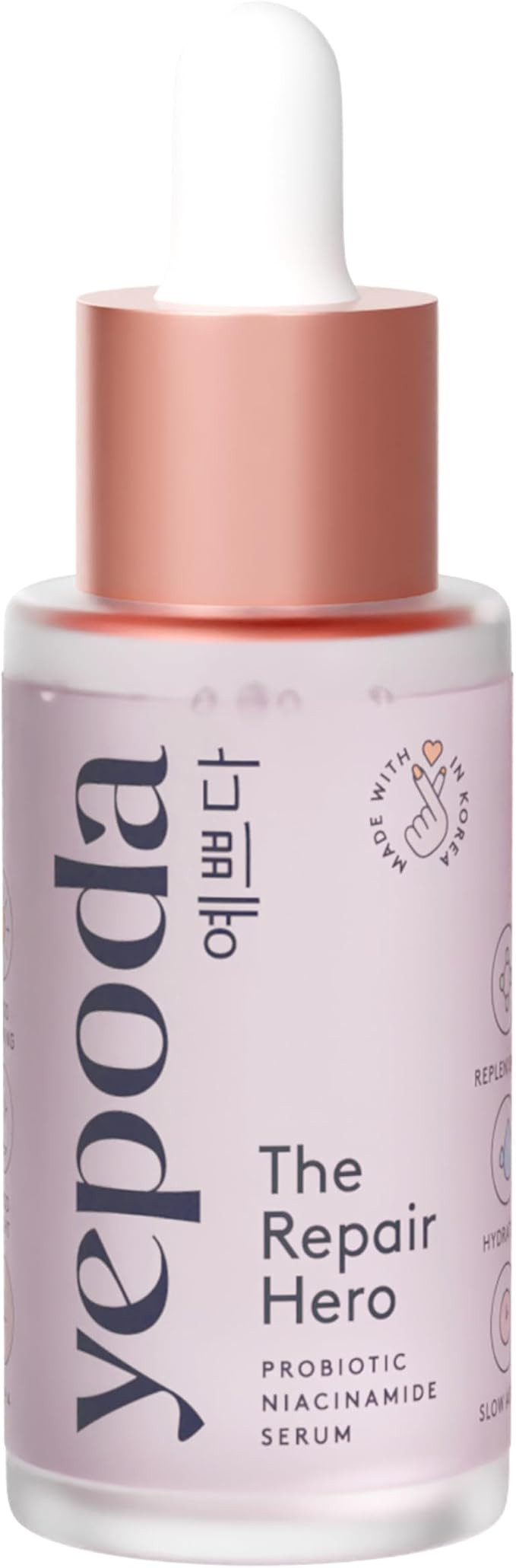 Yepoda The Repair Hero, Probiotic Niacinamide Serum, Hydrating & Skin-Balancing, Vegan Korean Slo... | Amazon (UK)