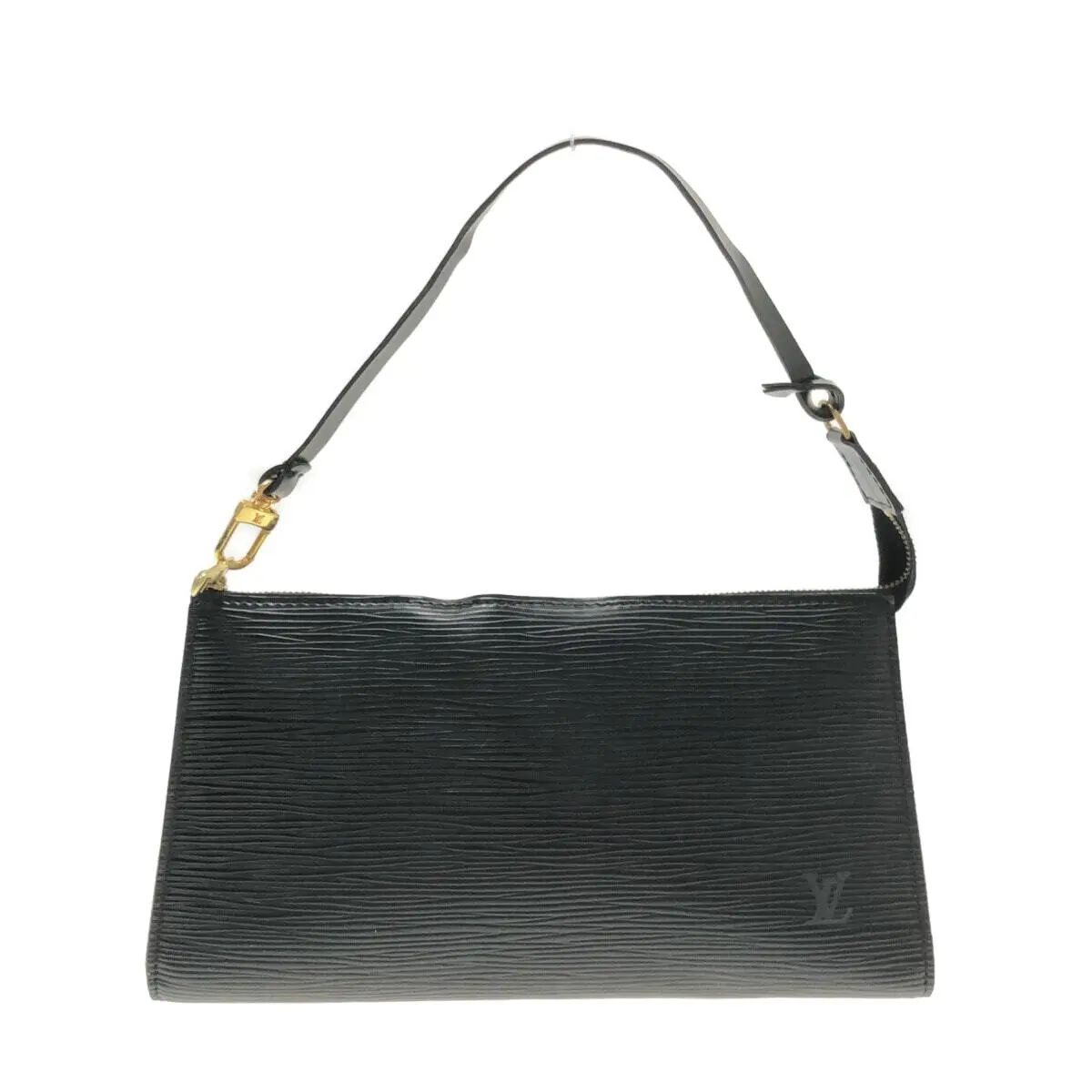 Auth LOUIS VUITTON Pochette Accessoires 24 M52942 Noir Epi Unclear Handbag  | eBay | eBay US