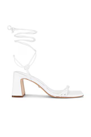 RAYE Kourtney Block Heel in White from Revolve.com | Revolve Clothing (Global)