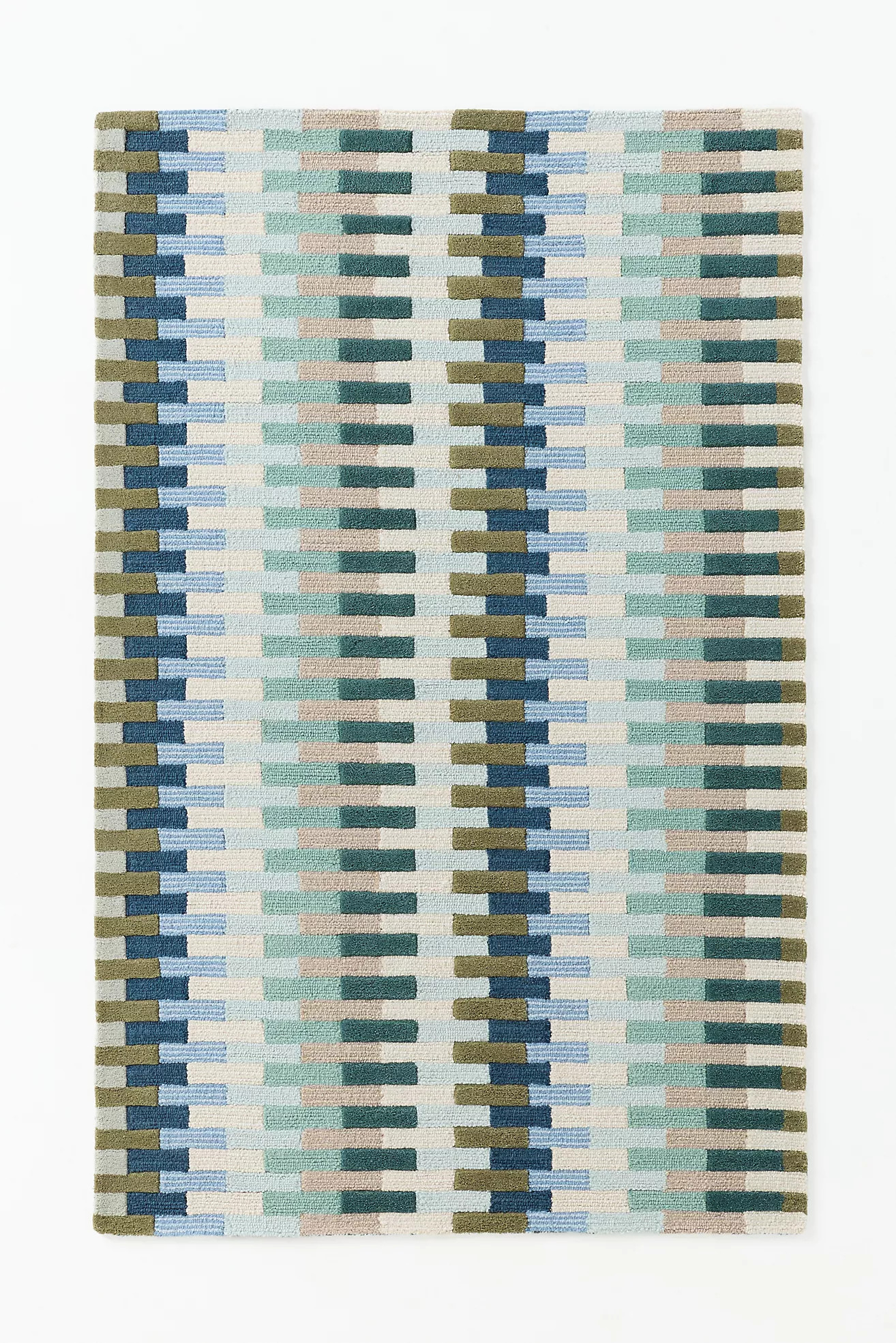 Acer Hand Tufted 100% Wool Geometric Rug | Anthropologie (US)