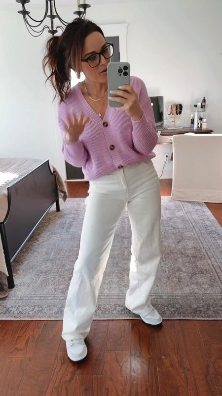 This Time and Tru  sweater comes in 4 cute spring colors🤩 under $20! 
I am wearing a XS for reference

#LTKMostLoved #LTKfindsunder50 #LTKstyletip