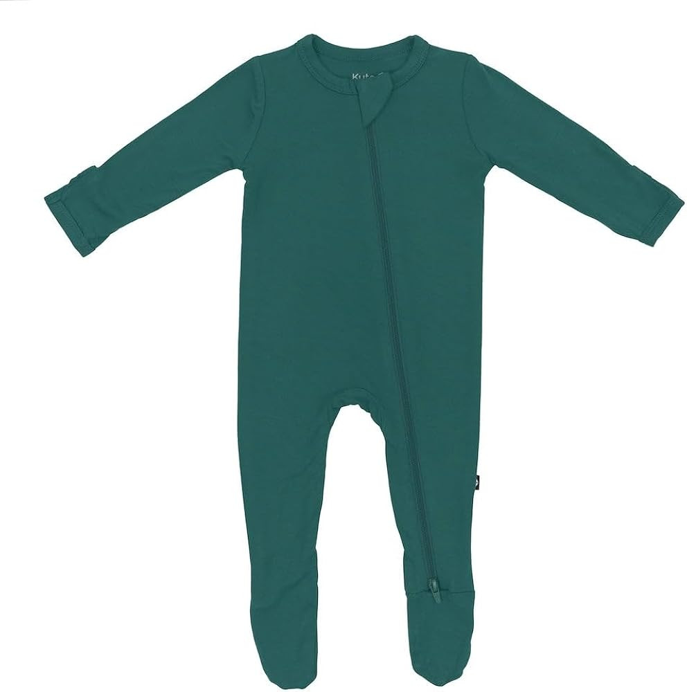 KYTE BABY Unisex Zipper Closure Footies, Rayon Made From Bamboo, 0-24 Months | Amazon (US)