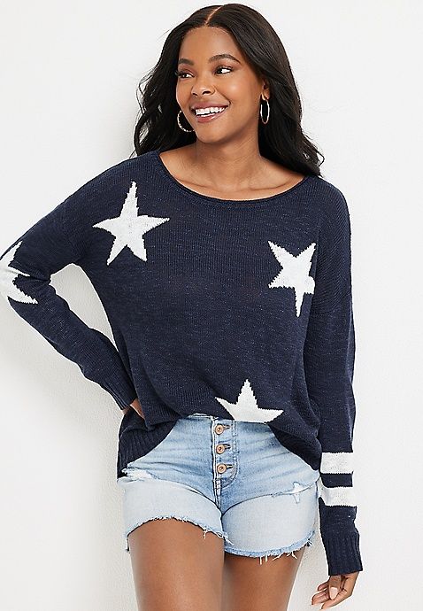 Star Sweater | Maurices