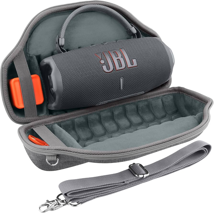 co2CREA Case for JBL Charge 6 Waterproof Portable Bluetooth Speaker, Hard Travel Bag with Detacha... | Amazon (US)