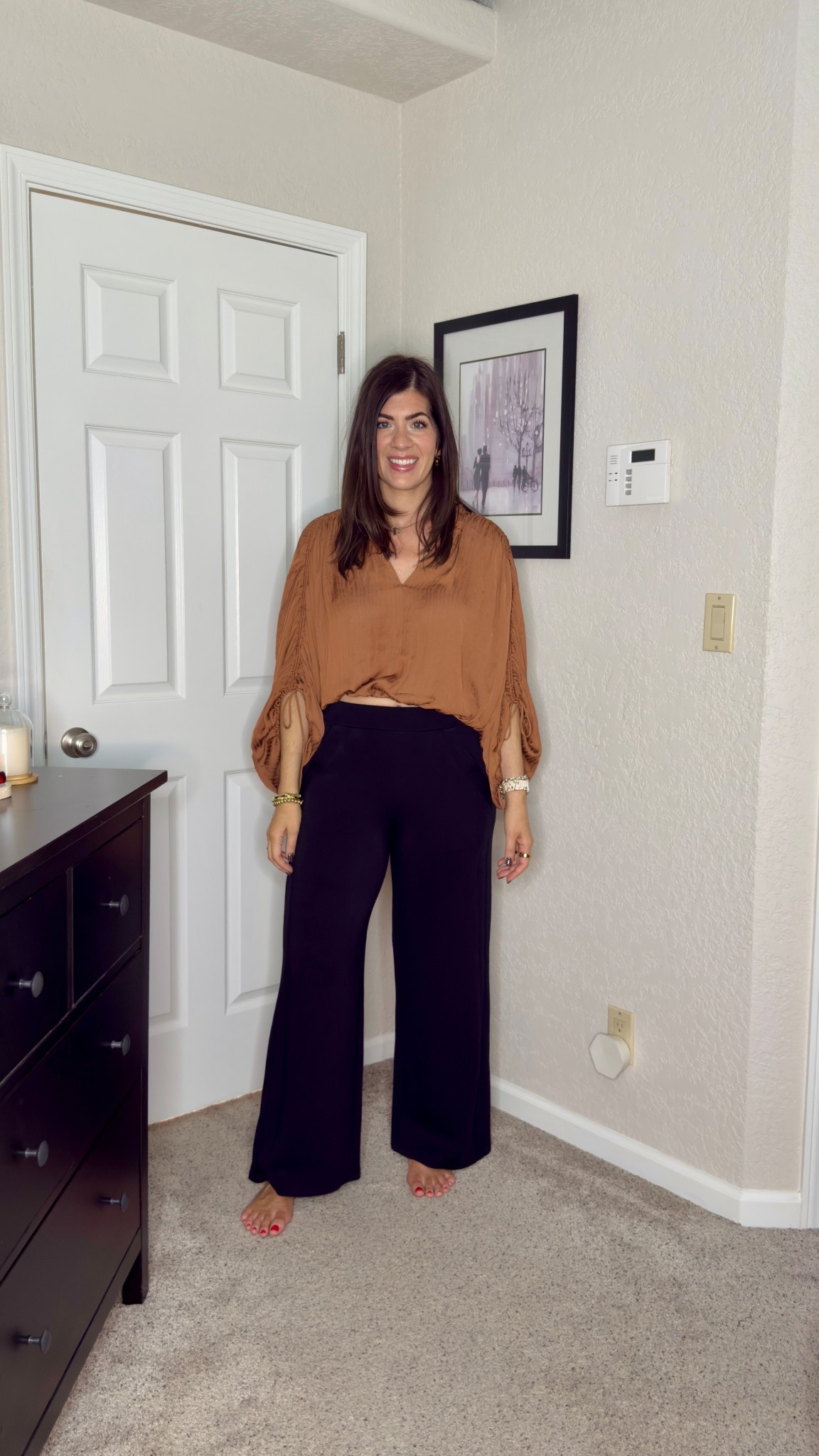 Anthro trying
In a medium oversized satin top


#LTKMidsize #LTKStyleTip #LTKFindsUnder50