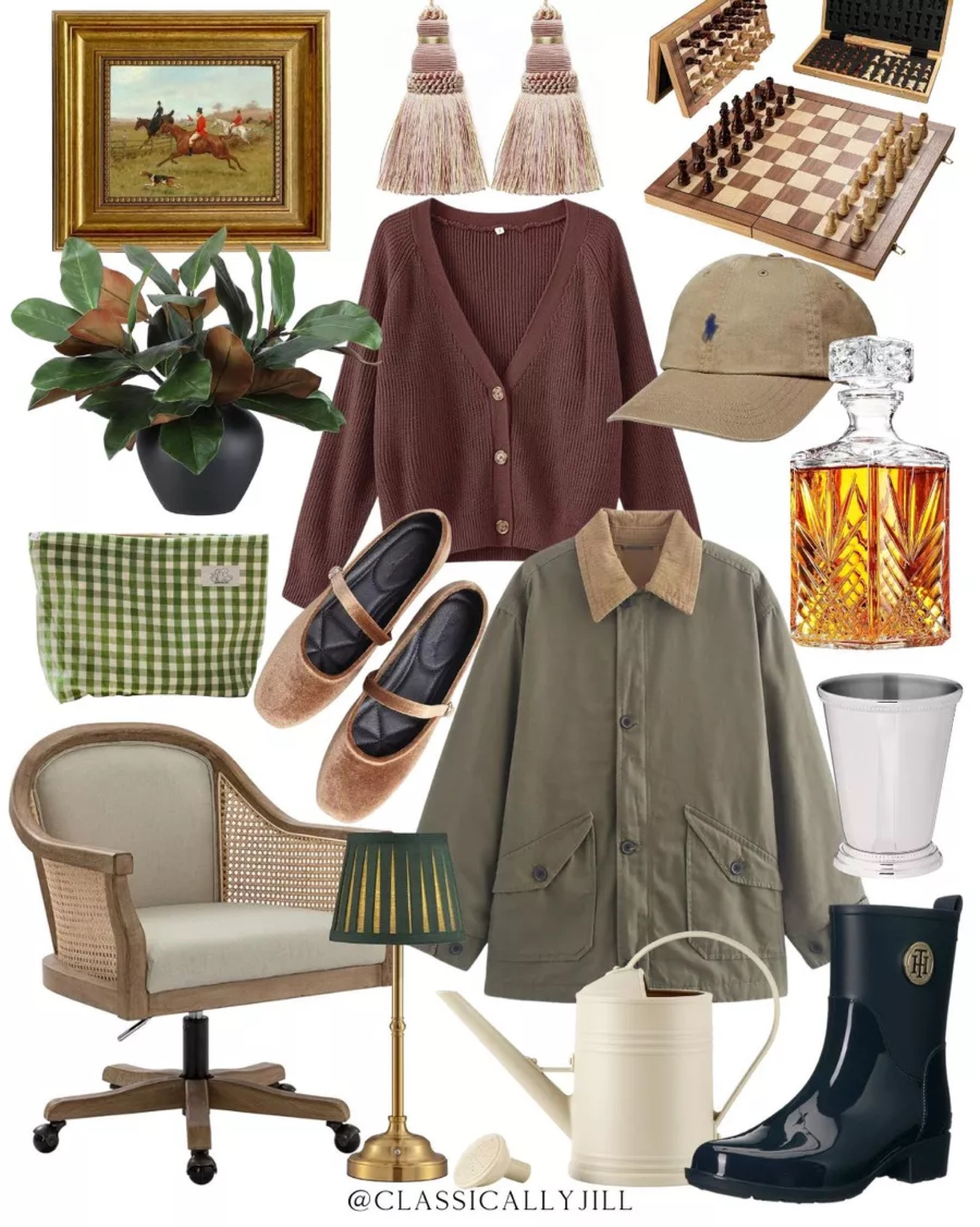 Things I'm loving for early Spring 2025 Barn jacket, rain boots, spring, ballet flats, home office Cottage core, Fisherman style, English country, Nancy Meyers home

#LTKHome #LTKStyleTip