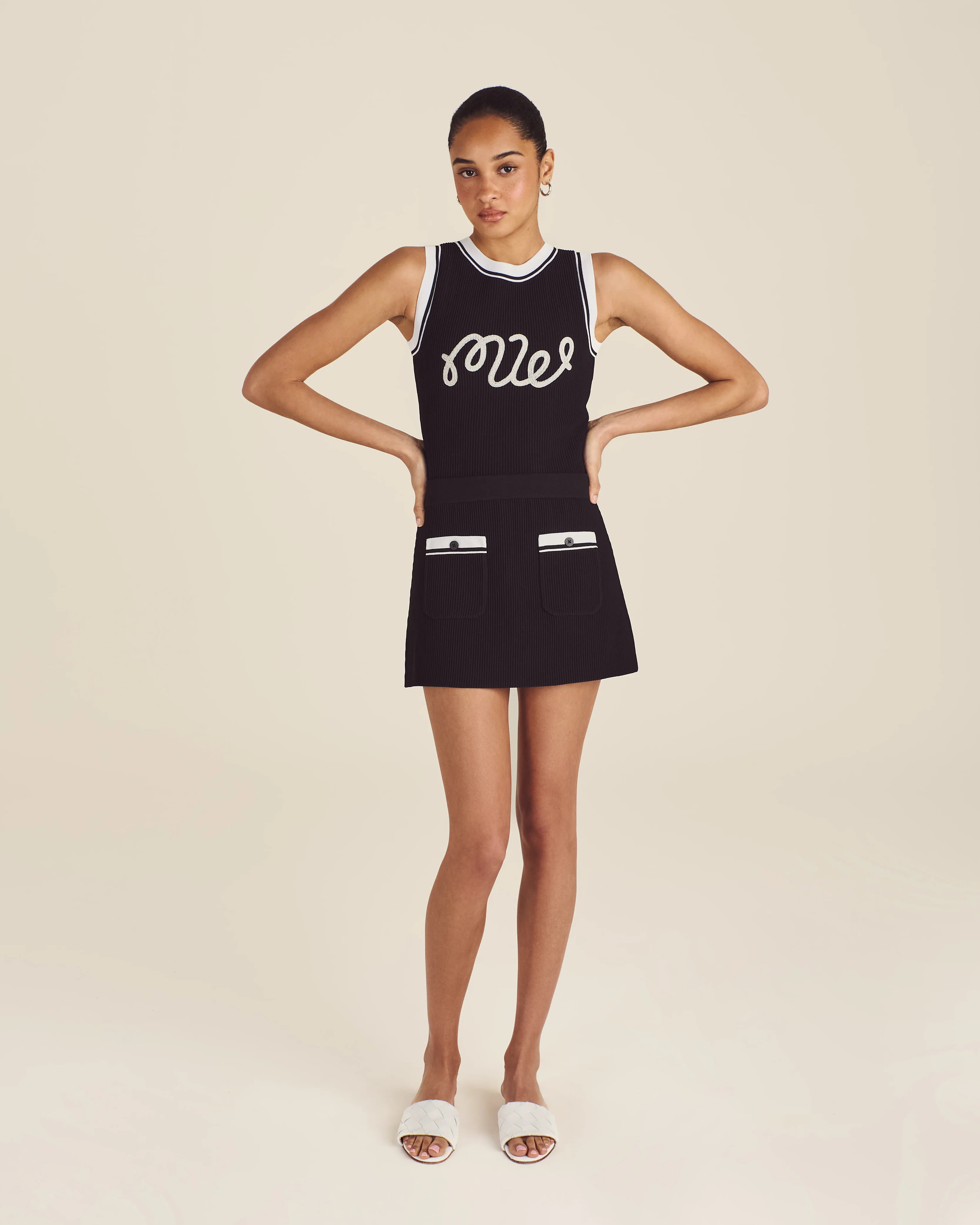 LUNA RIB KNIT TANK | Malbon Golf