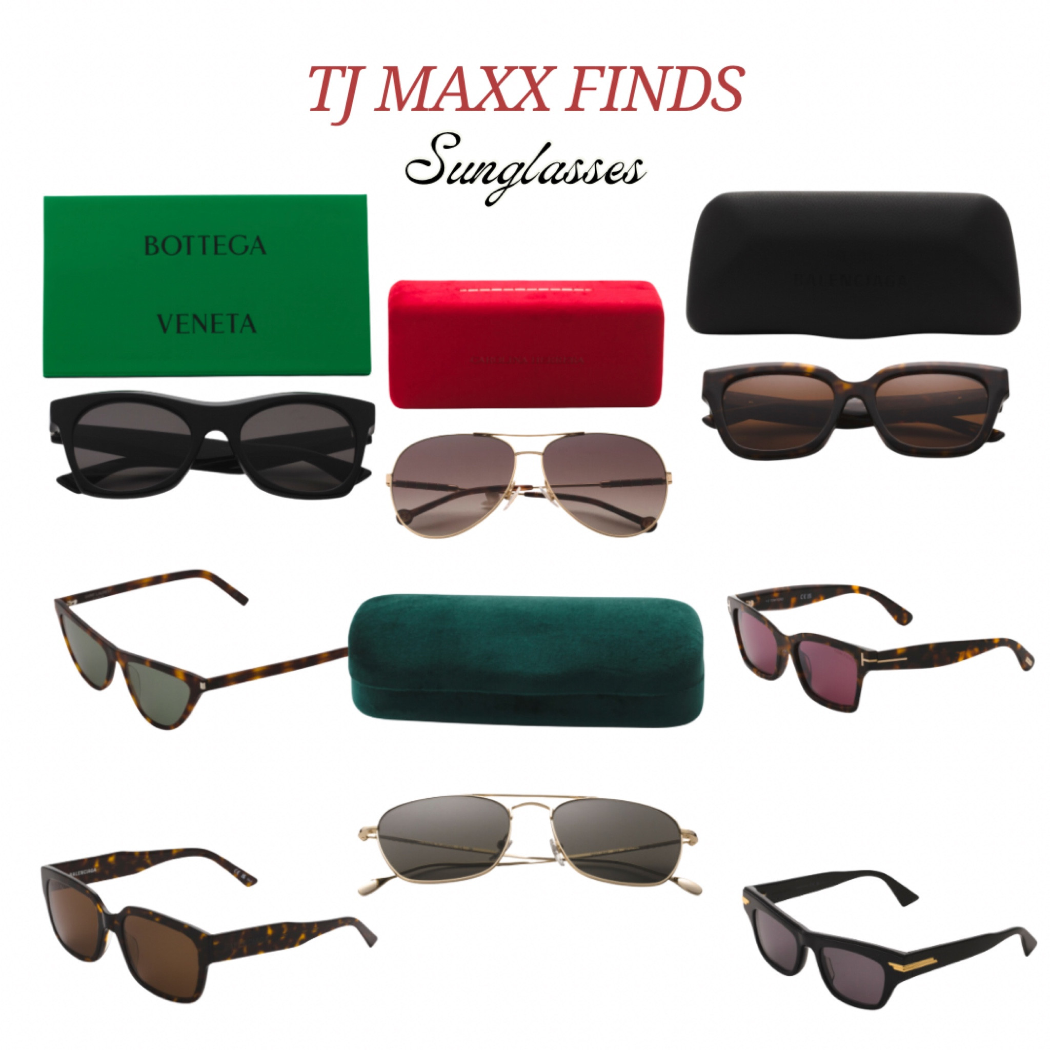 Luxury sunglasses at TJ Maxx all under $300!!

#LTKStyleTip #LTKSaleAlert