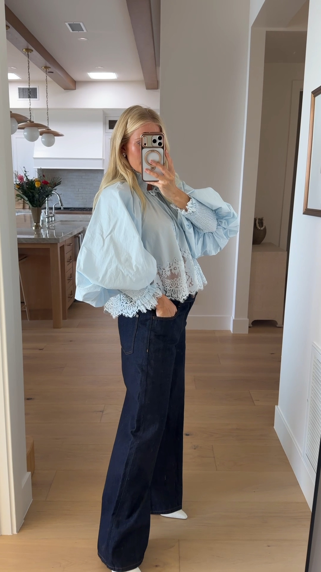 Code KATHLEEN20 for 20% off orders $100+! Wearing a medium in top, 30 in jeans (sized up for pregnancy), shoes run tts! #kathleenpost

Spring transition, spring date night, date night outfit, bump friendly, maternity look#LTKspring



#LTKootd #LTKBump