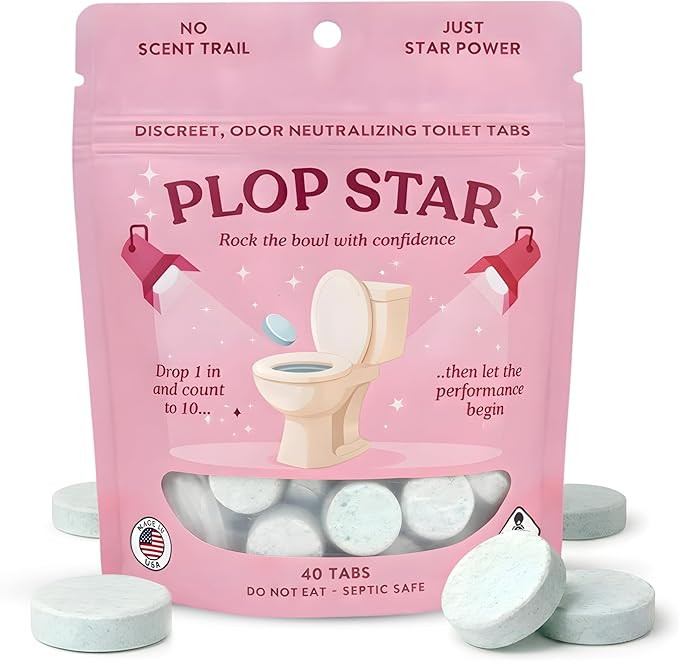 Toilet Tablets Odor Eliminator, Bathroom Toilet Deodorizer Drop Ins for Odor Control, Toilet Fres... | Amazon (US)