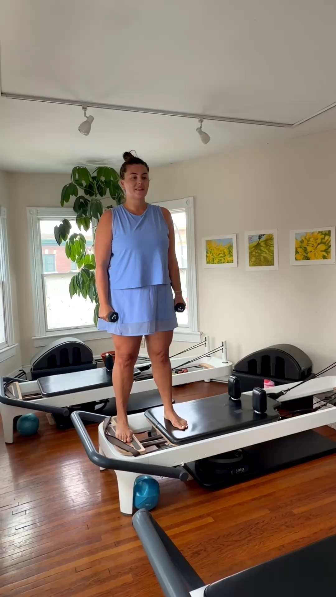 Back to Pilates! Wearing size 2X in both top & skort. Use CARALYN15 for 15% off your first order @Spanx

#LTKActive #LTKfitnessgoals #LTKMidsize