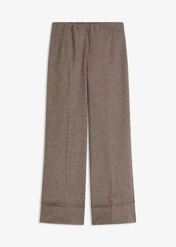 Pantaloni con elastico in vita a quadri | Bonprix IT