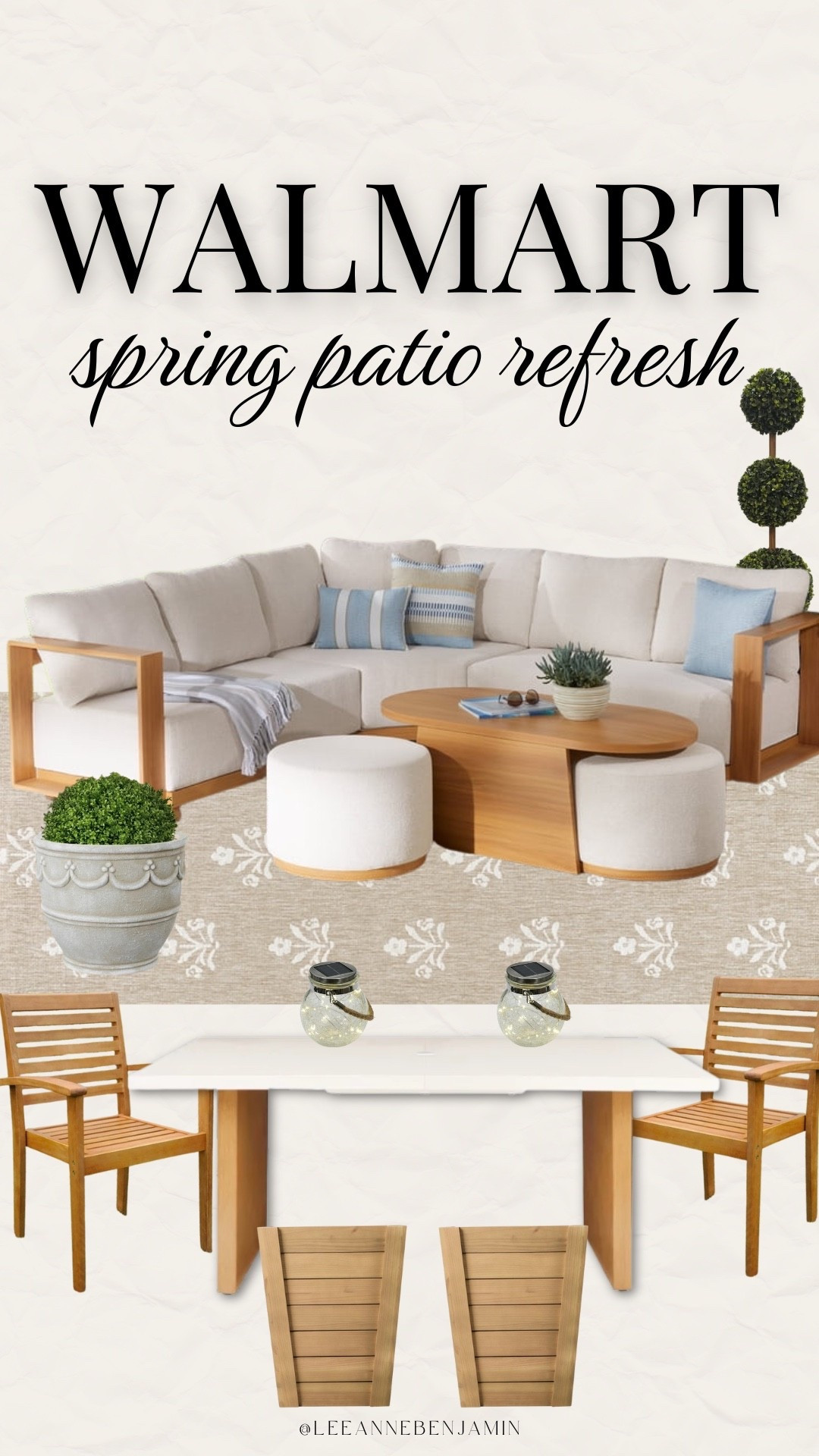 Walmart spring patio refresh!

#LTKSaleAlert #LTKHome #LTKSeasonal