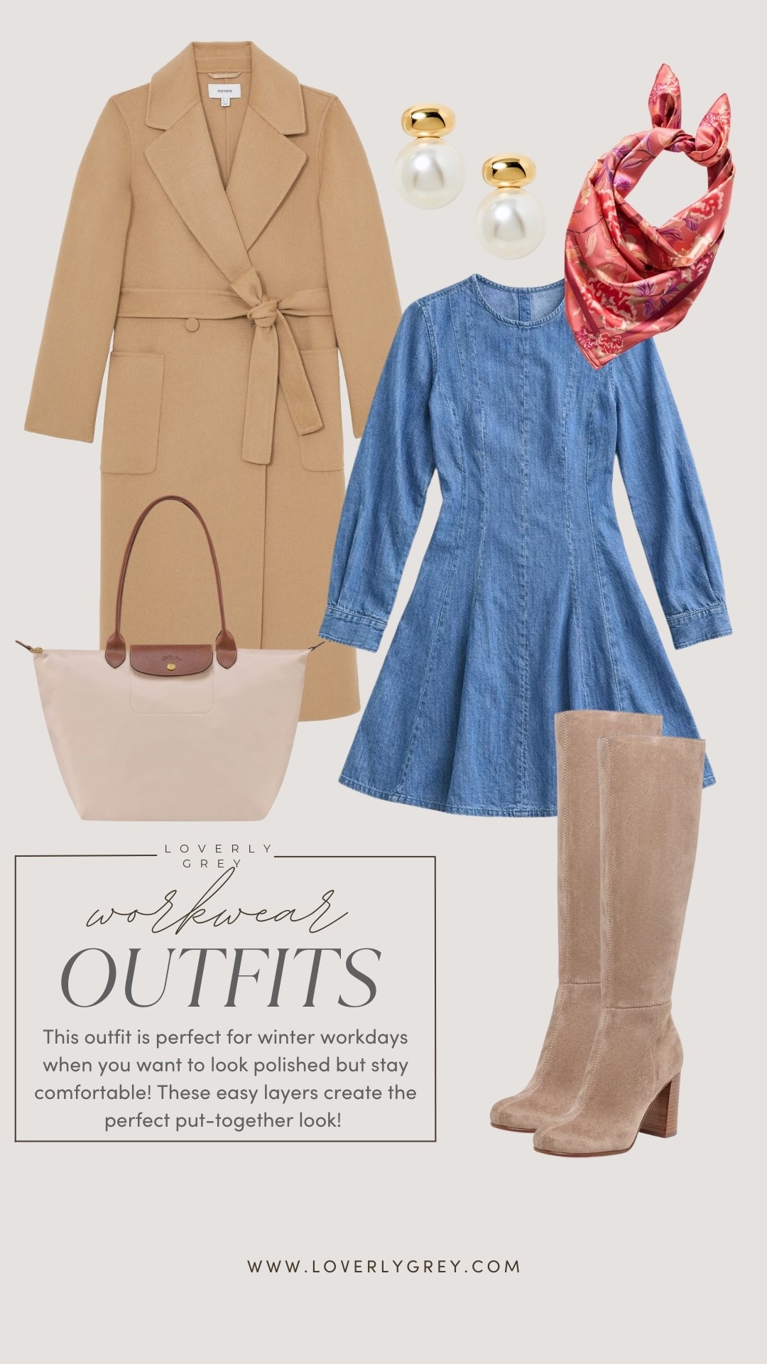 Here’s some inspo for winter workwear! These pieces are closet staples that will carry you through the winter season!

Loverly Grey, workwear outfit ideas, workwear outfit inspo, denim dress, wool coat, neutral coat, trench coat, Longchamp, office outfit ideas 

#LTKWorkwear #LTKootd #LTKSeasonal