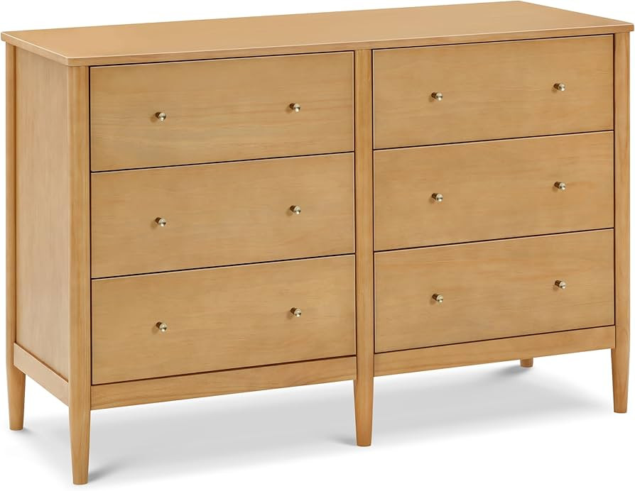 Davinci Frem 6-Drawer Dresser in Honey, GREENGUARD Gold Certified | Amazon (US)