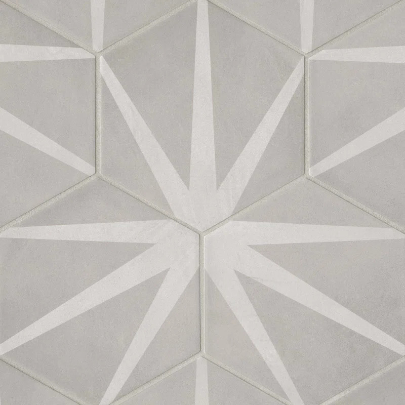 Allora 9" x 10" Porcelain Patterned Wall & Floor Tile | Wayfair North America