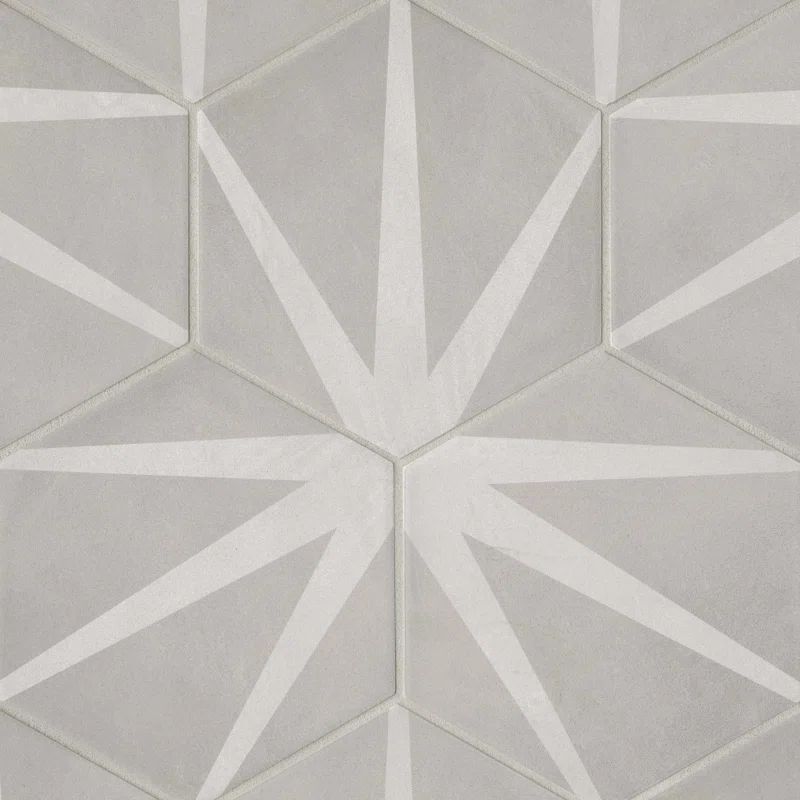 Allora 9" x 10" Porcelain Patterned Wall & Floor Tile | Wayfair North America