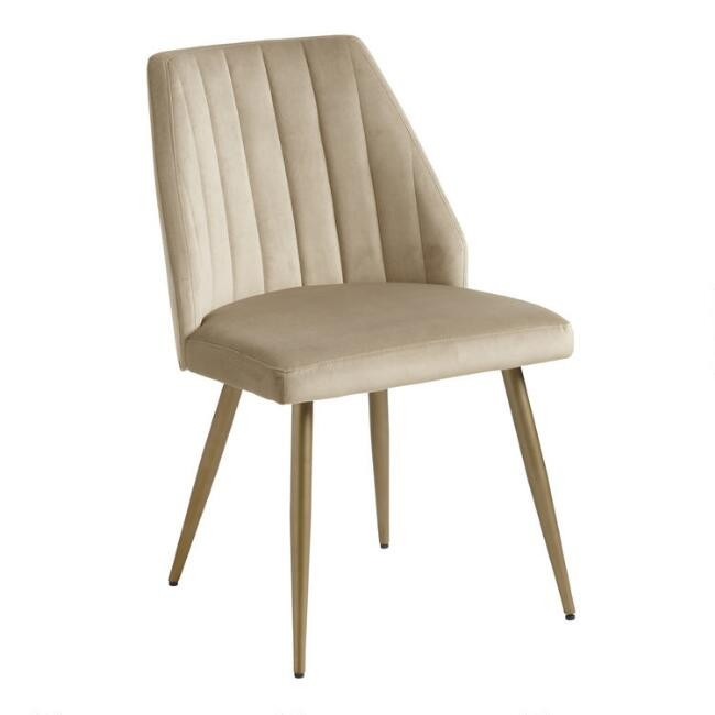 Channel Back Leilani Dining Chairs Set of 2 | World Market