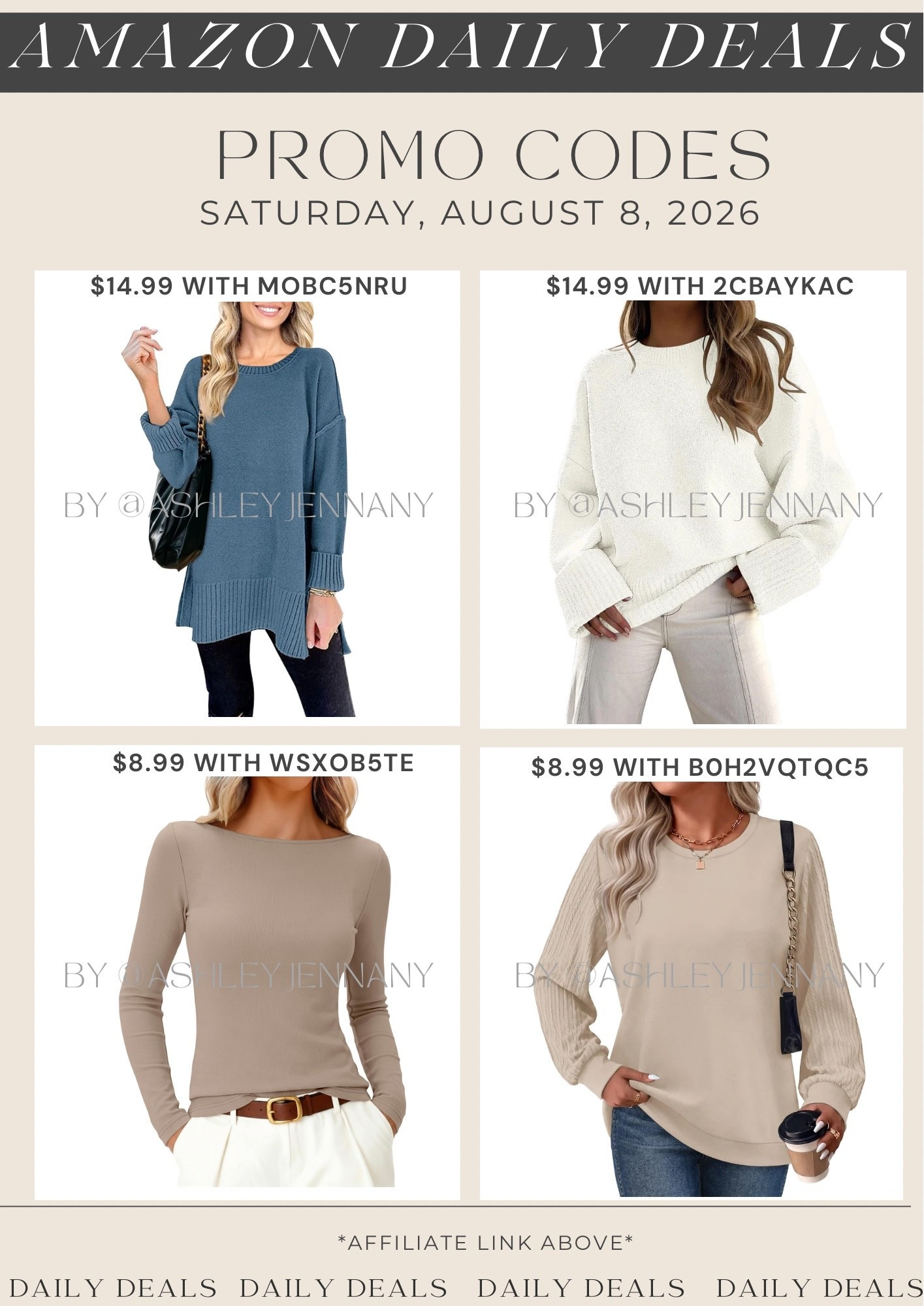 Amazon deals

#LTKSaleAlert #LTKMidsize #LTKSeasonal