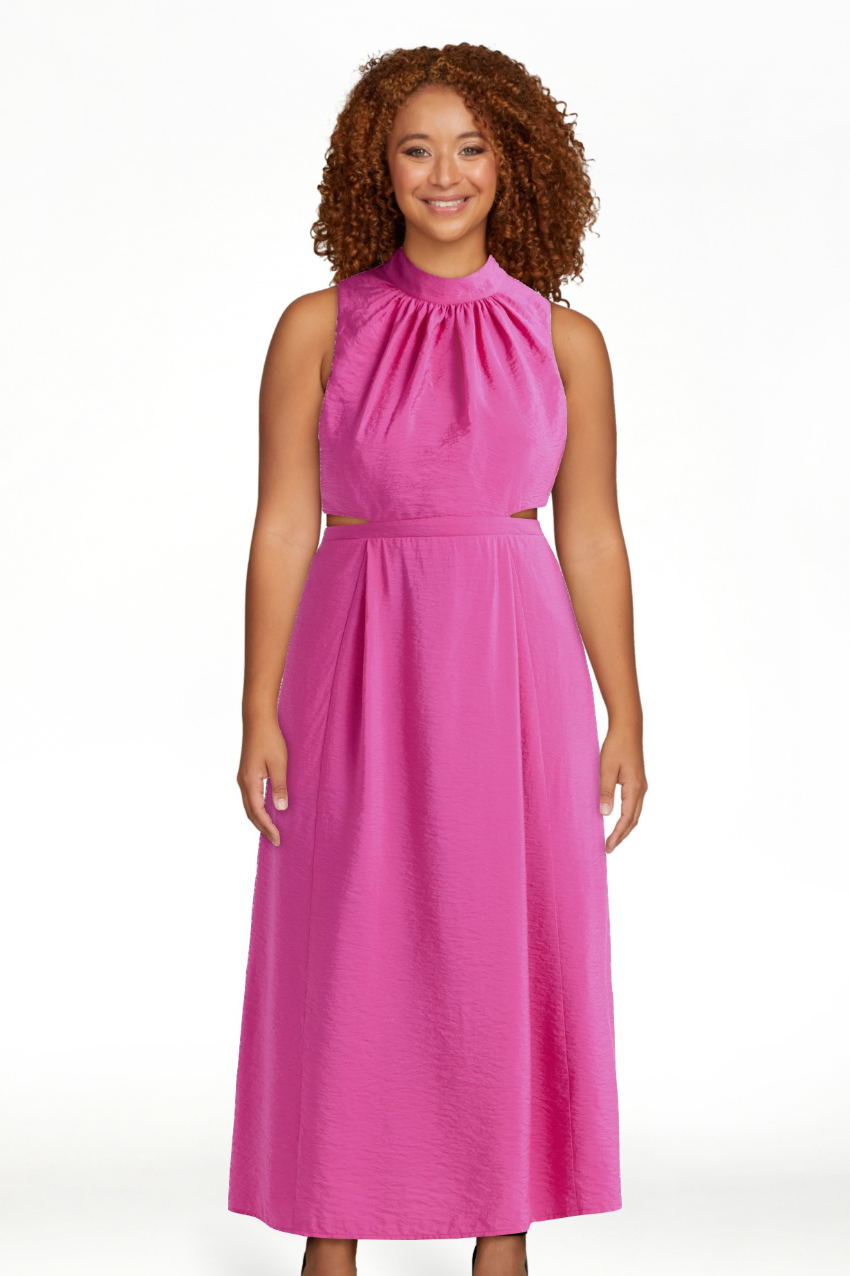 Sofia Jeans Women's and Women's Plus Cutout Dress, Above Ankle Length, Sizes XS-4X | Walmart (US)