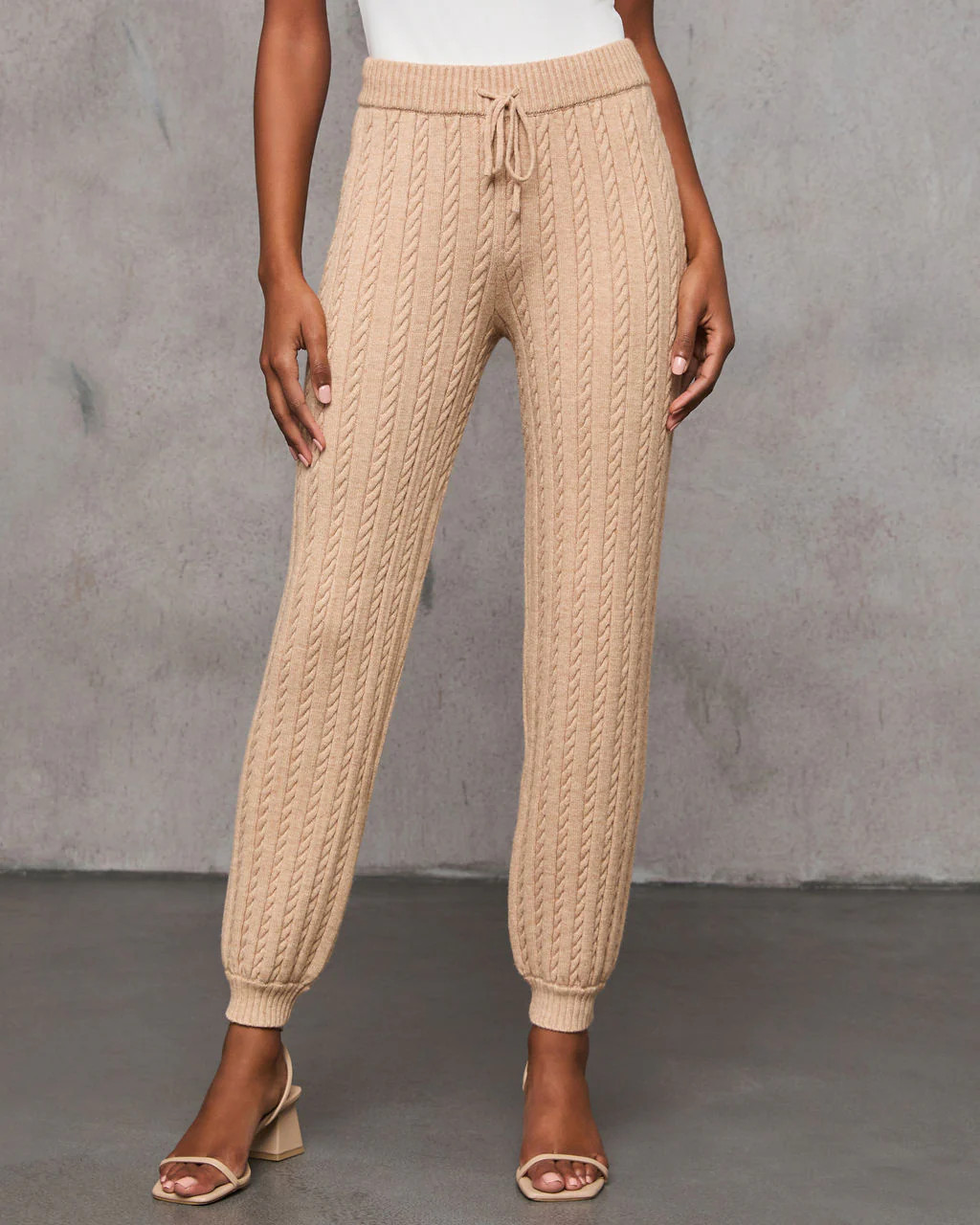 Cuddle Me High Rise Knit Pant | VICI