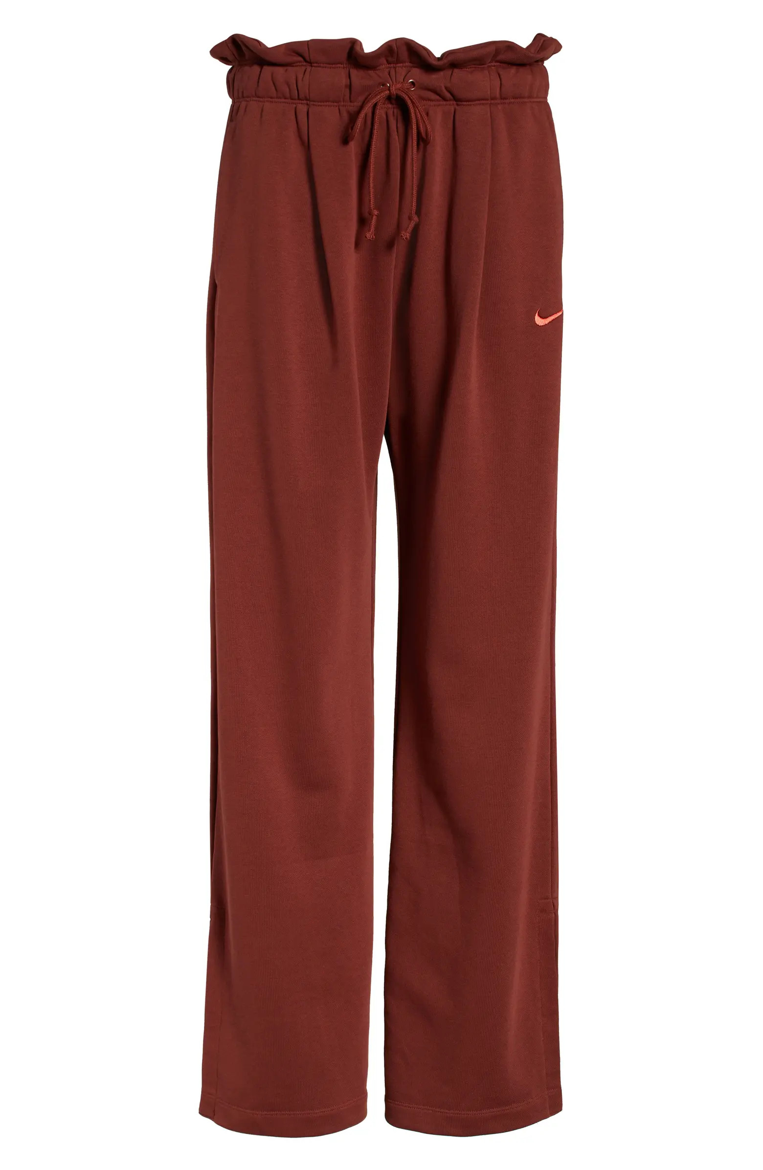 Sportswear Everyday Modern High Waist Fleece Open Hem Sweatpants | Nordstrom