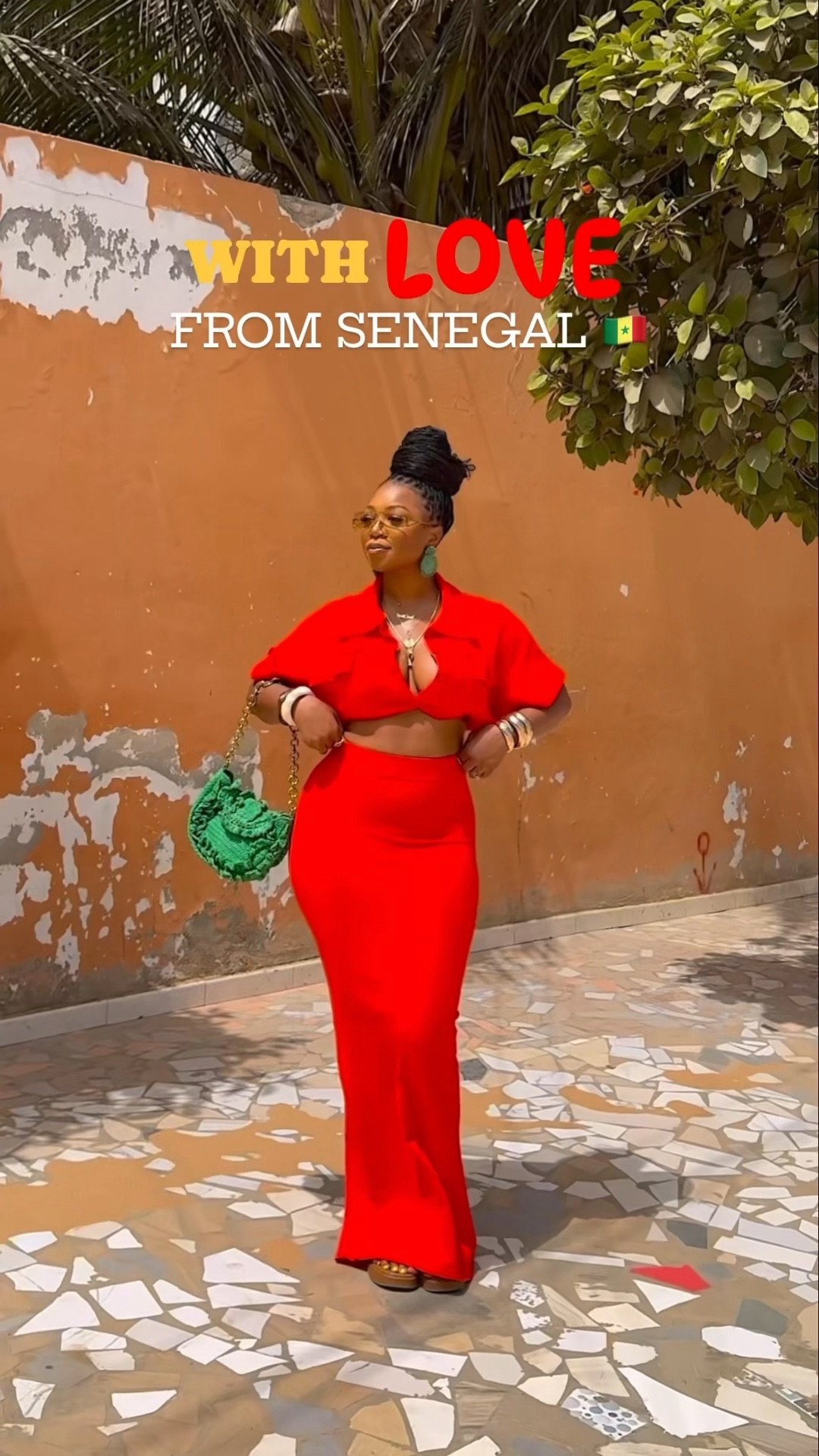 in love with this SET! it’s linked in my bio on Instagram. ❤️🇸🇳 jewelry and bra tagged below! 

5’9 | 200 lbs | wearing size small top + medium bottom 

#LTKmidsize #LTKtravel #LTKstyletip