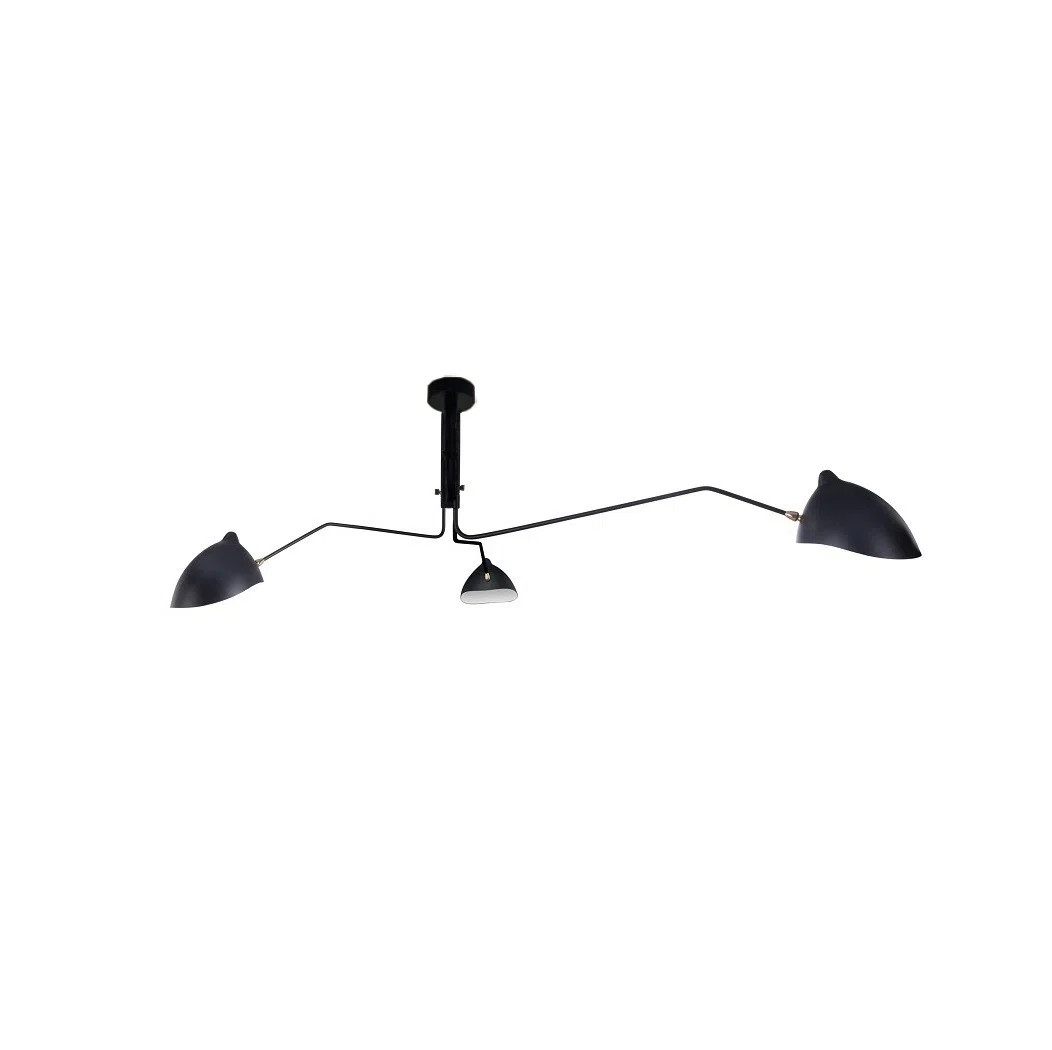 Hokku Designs Qaiden 3 - Light Matte Black Unique/Statement Pendant | Wayfair | Wayfair North America