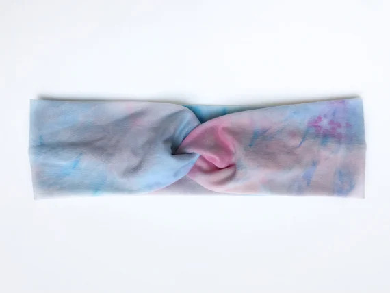 GemstoneTie Dye Headband | Etsy (US)