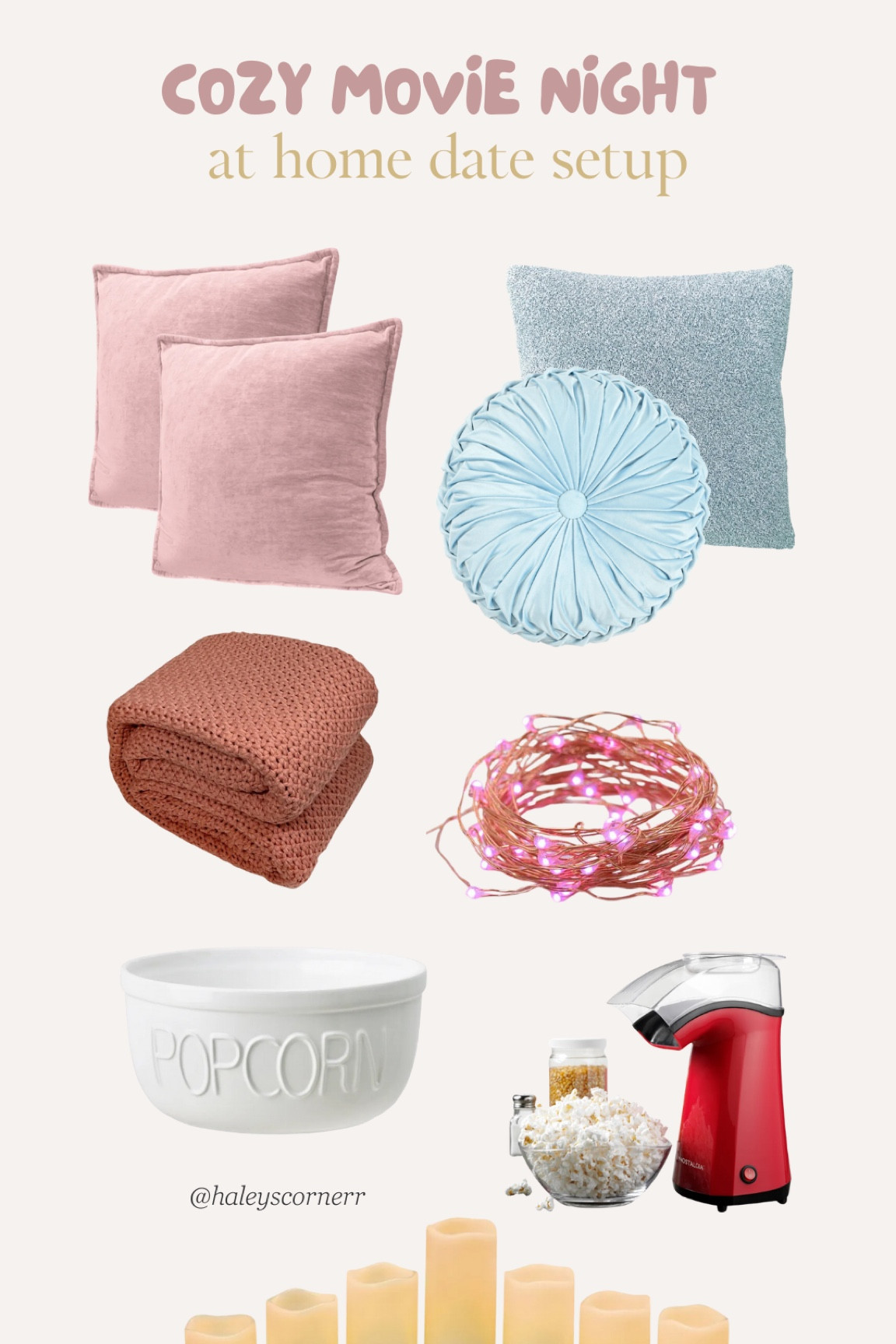 At home movie night setup 🍿🎥 



#LTKfindsunder50 #LTKhome #LTKparties