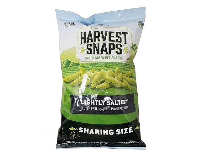 Calbee Harvest Snaps Green Pea Snacks, 20 Ounce | Amazon (US)