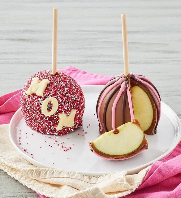 Mother’s Day Belgian Chocolate-Covered Caramel Apples | Harry & David