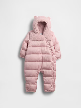 Baby Lightweight Puffer One-Piece | Gap (US)