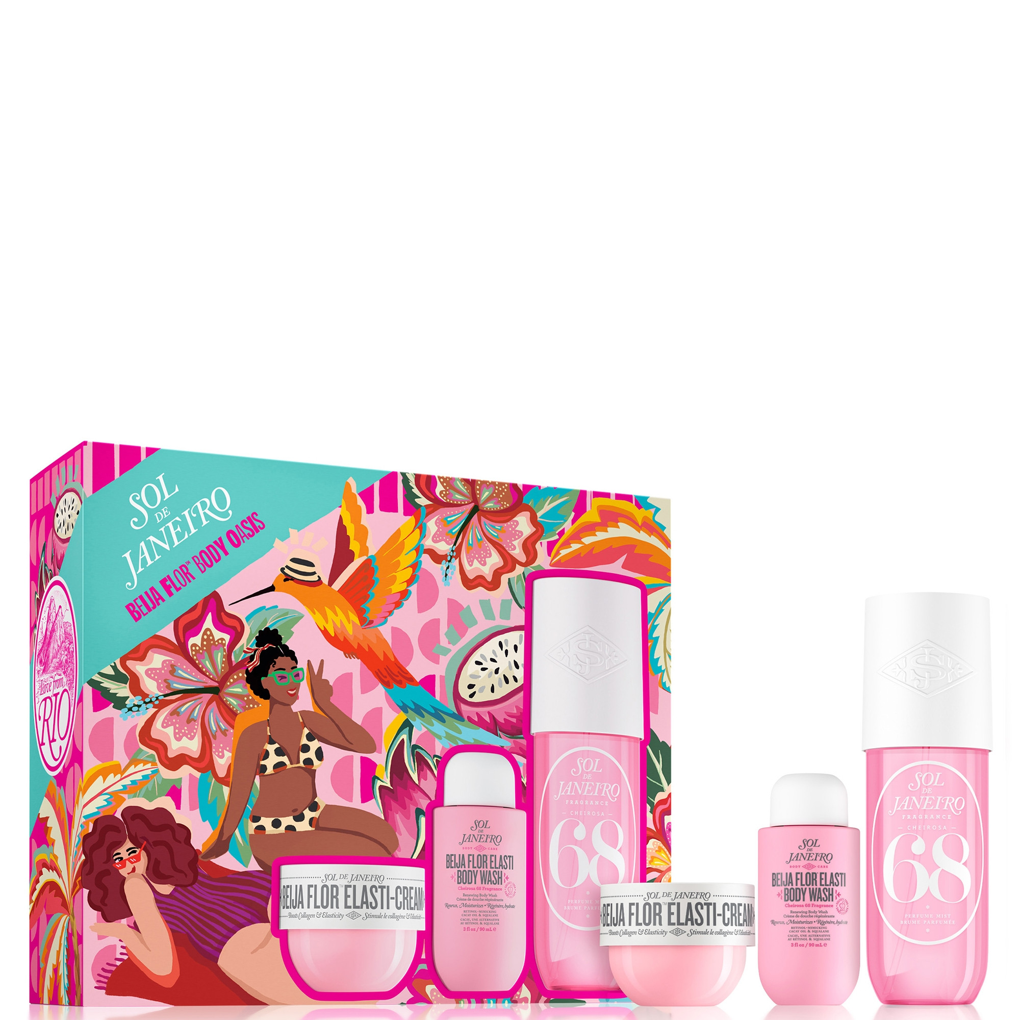 Sol de Janeiro Beija Flor Body Oasis Set (Worth £69) | Look Fantastic (UK)