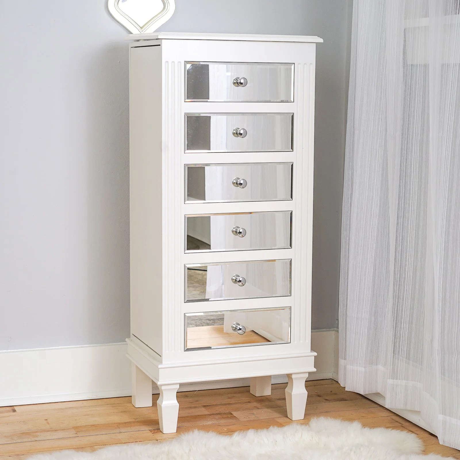 Hives & Honey Ava Jewelry Armoire | Walmart (US)