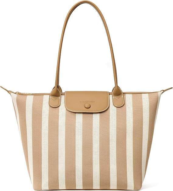 BOSTANTEN Large Tote Bags for Women Summer Beach Bag Travel Shoulder Handbag Lightweight Purses f... | Amazon (US)