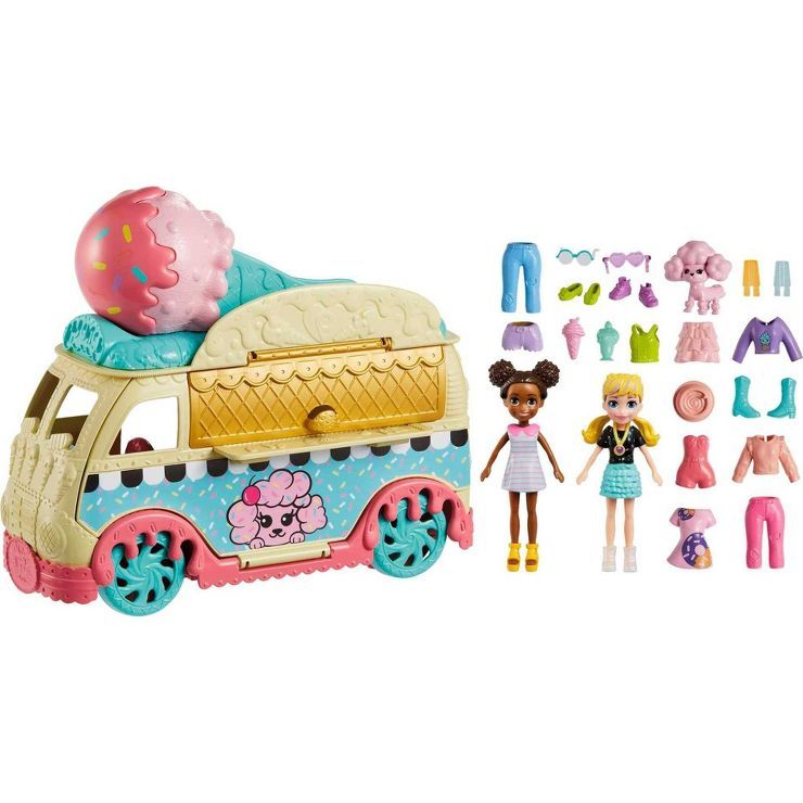 Polly Pocket Tiny Treats Ice Cream Truck Playset | Target