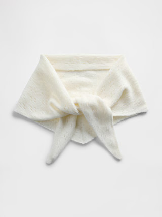 Pointelle Triangle Scarf | Gap (US)