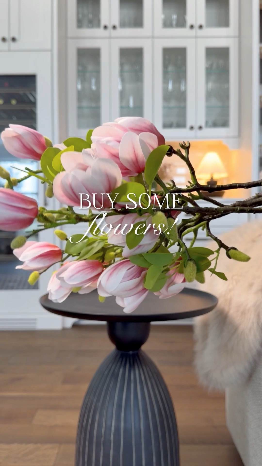 These magnolia stems are so pretty, realistic and very affordable. Available in additional colors. Mine are the pink. Perfect for spring home styling!

#LTKSeasonal #LTKHome