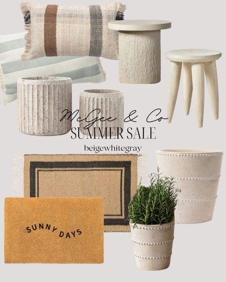 McGee and Co has a summer outdoor sale! Up to 40% off! Check it out now. 

#LTKhome #LTKstyletip #LTKsalealert