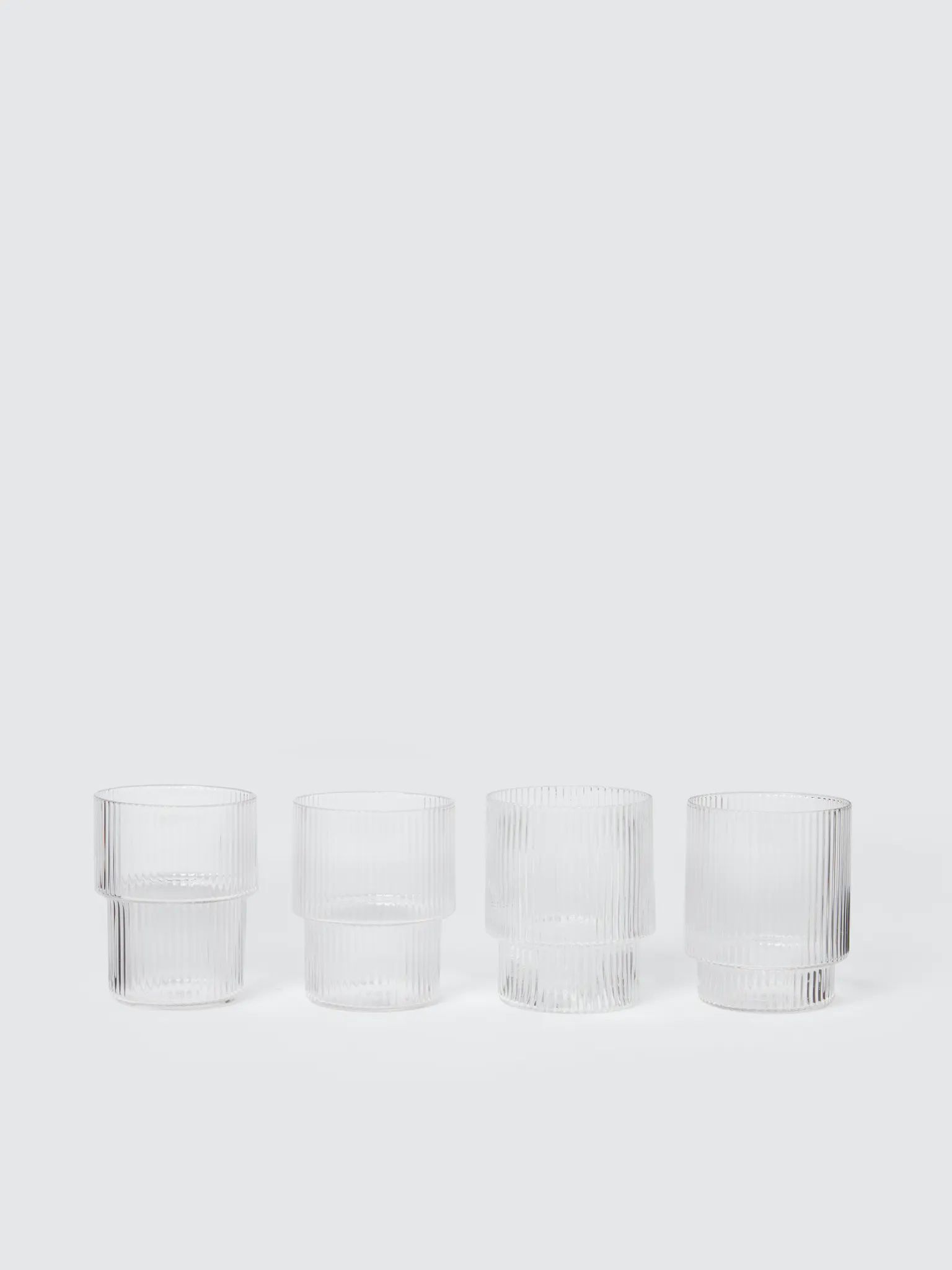 Ripple Glasses, Set of 4 | Verishop