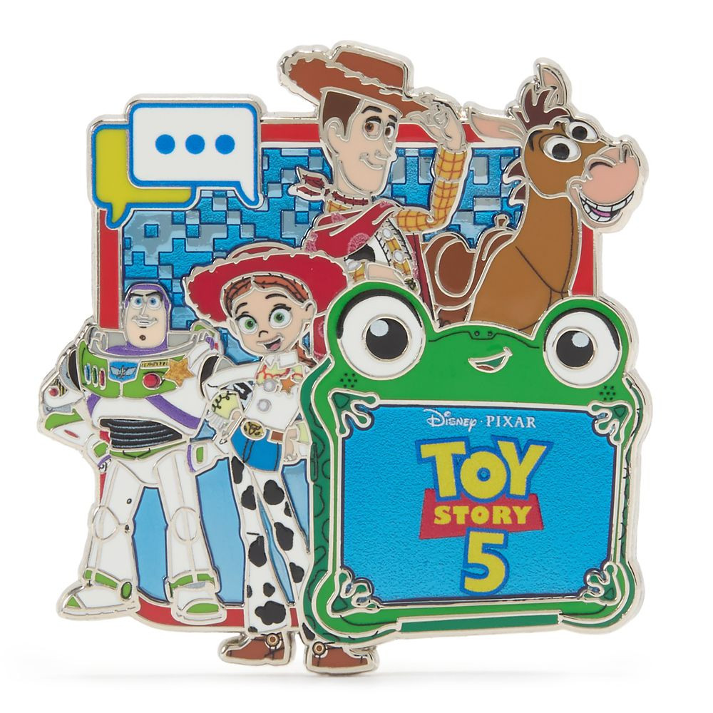 Toy Story 5 Cast and Logo Pin \u2013 Limited Release | Disney Store | Disney Store