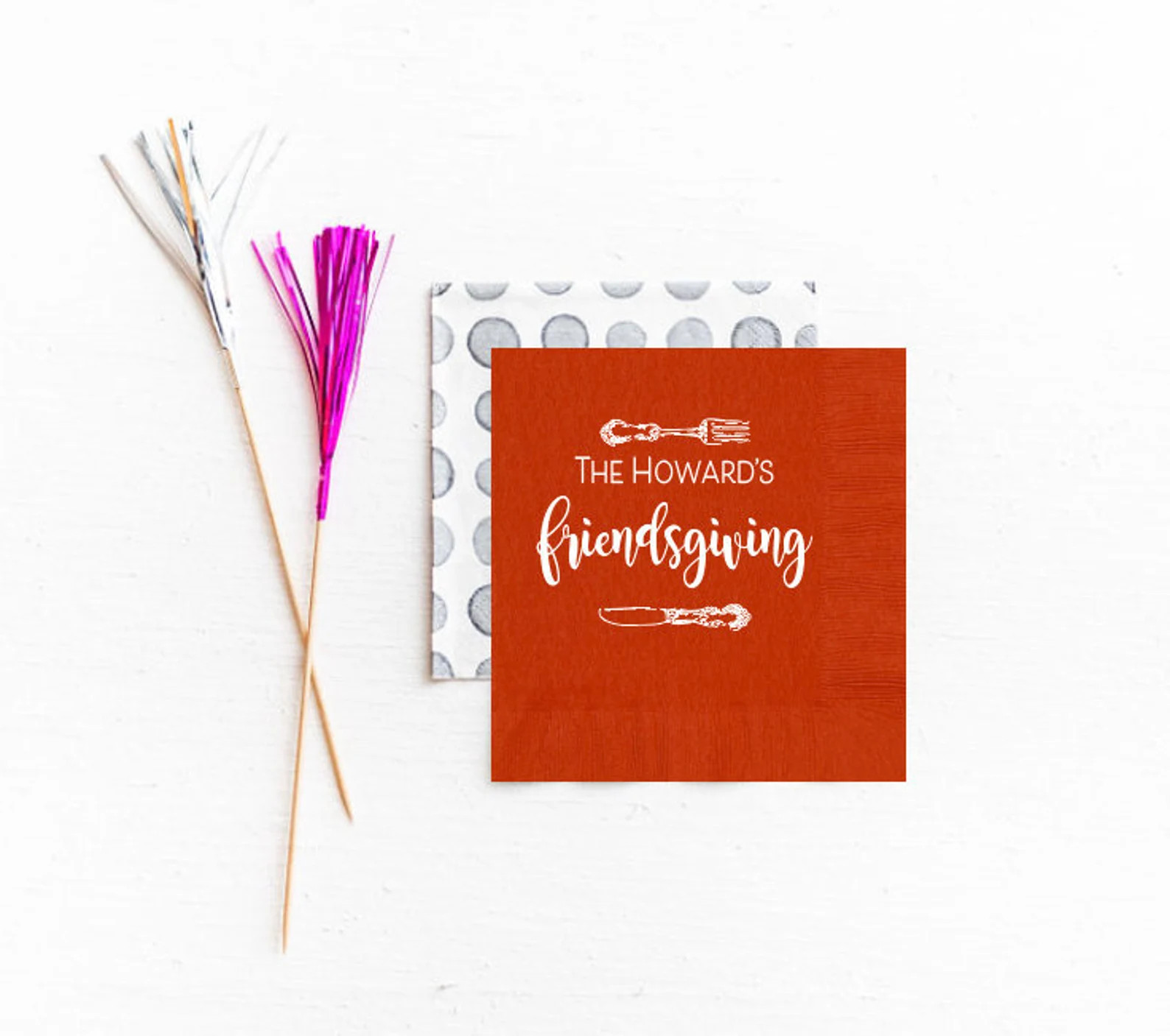Friendsgiving napkins Friendsgiving decor Friendsgiving | Etsy | Etsy (US)