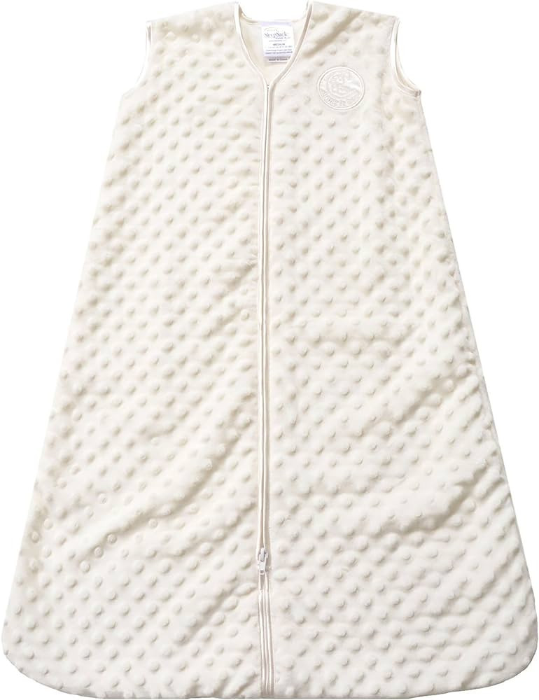 HALO Sleepsack Wearable Blanket, TOG 1.5, Velboa, Cream Plush Dots, Large | Amazon (US)