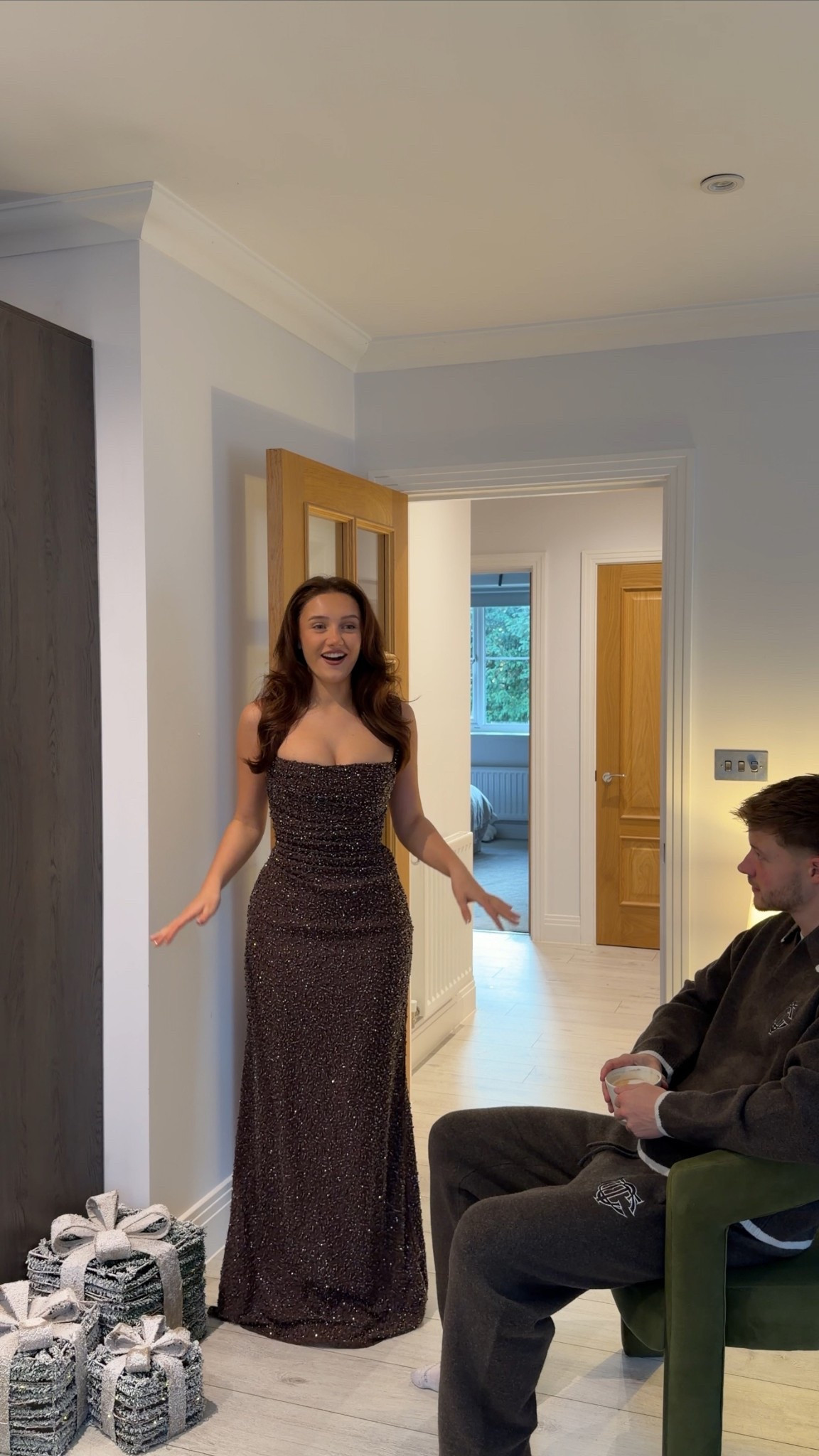 Christmas/ Birthday Brown Maxi ( I wear a size xs) I would say it’s true to size 

#LTKwinter #LTKpartywear #LTKgiftguide