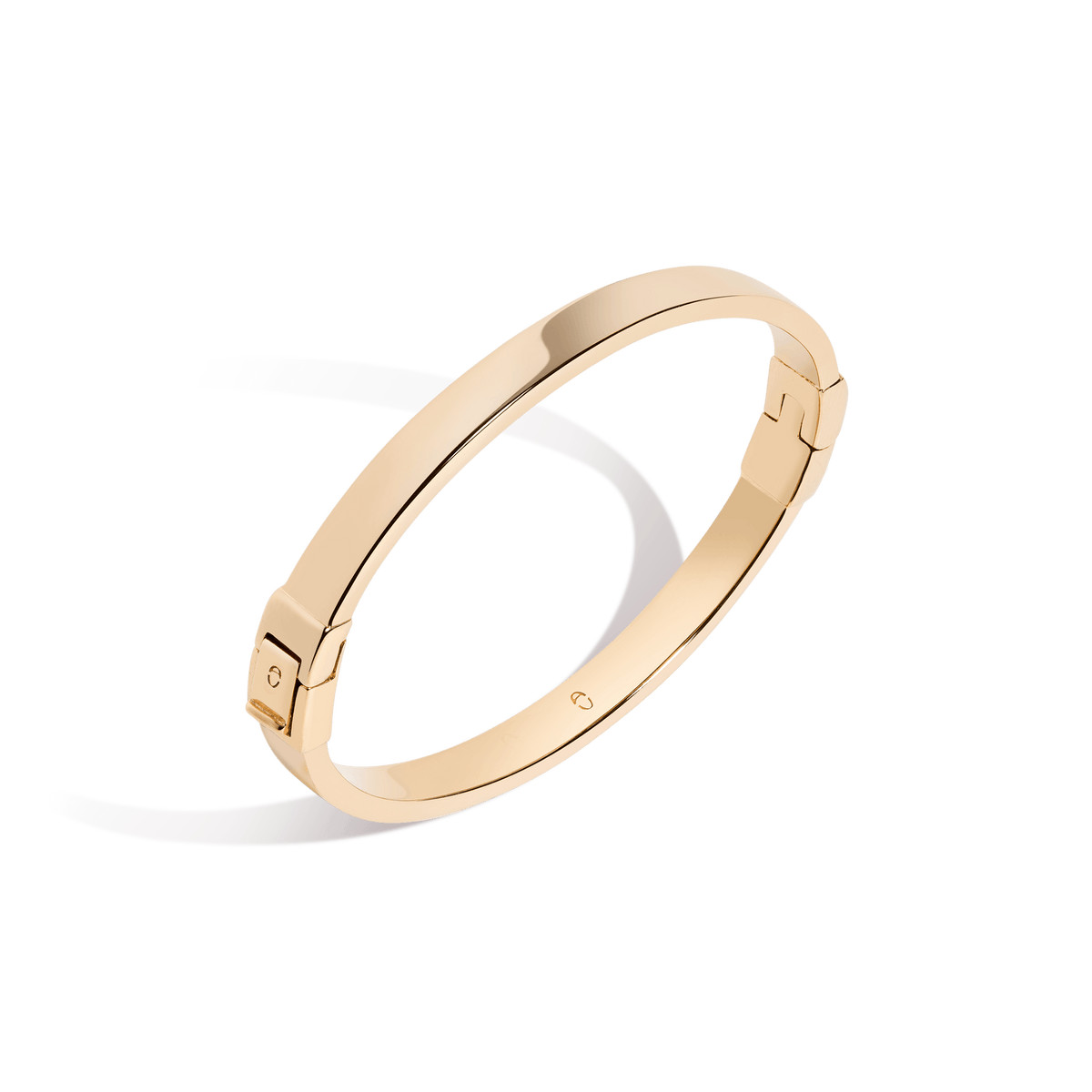 Classic Gold Hinged Bracelet | AUrate New York